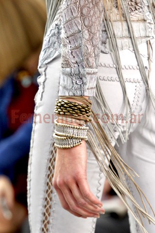 Pulseras y anillos moda joyas 2012 Roberto Cavalli d